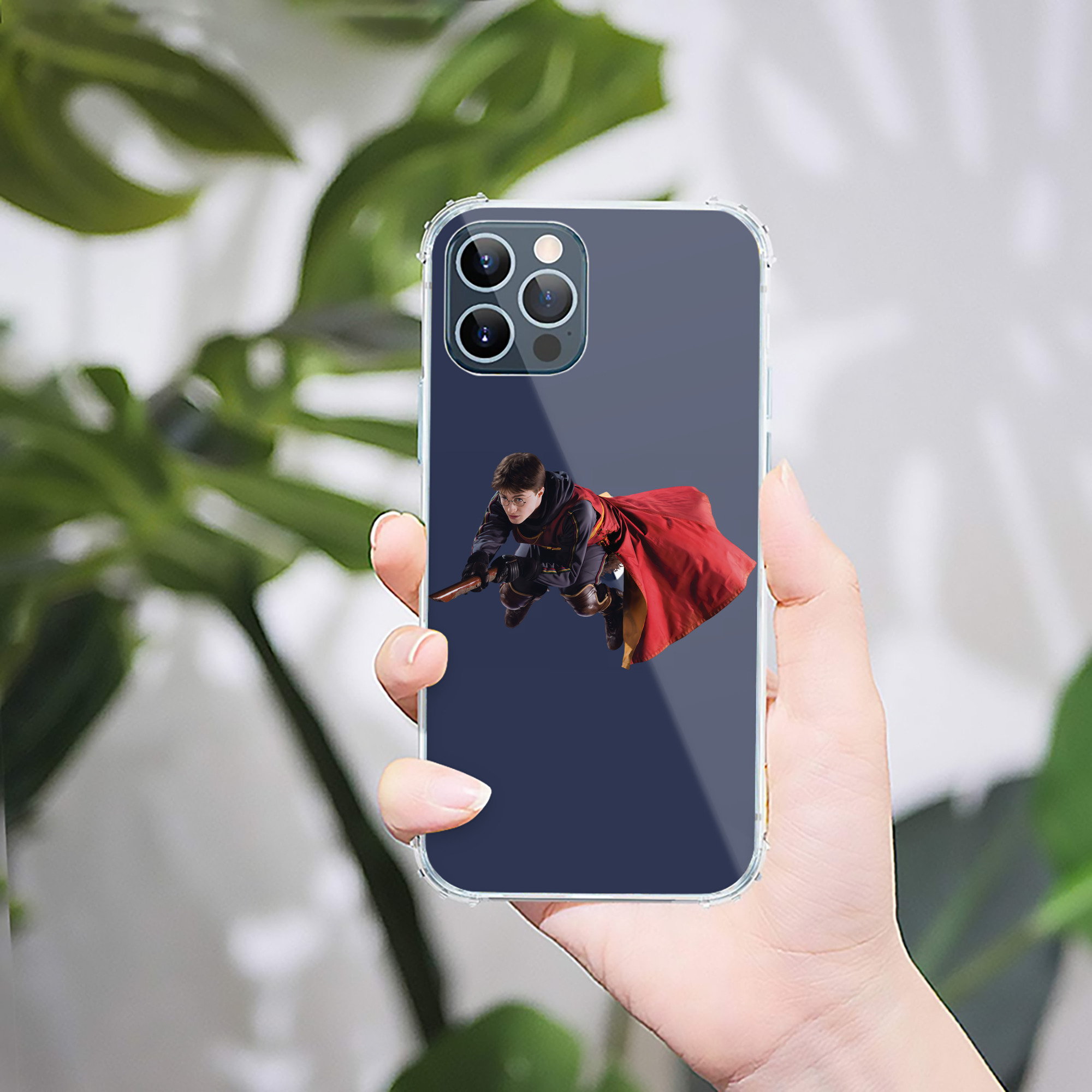（画像用） Harry Potter ハリー・ポッターシリーズ 【iPhone 12シリーズ対応】透明スマホケース（クリアソフトケース）